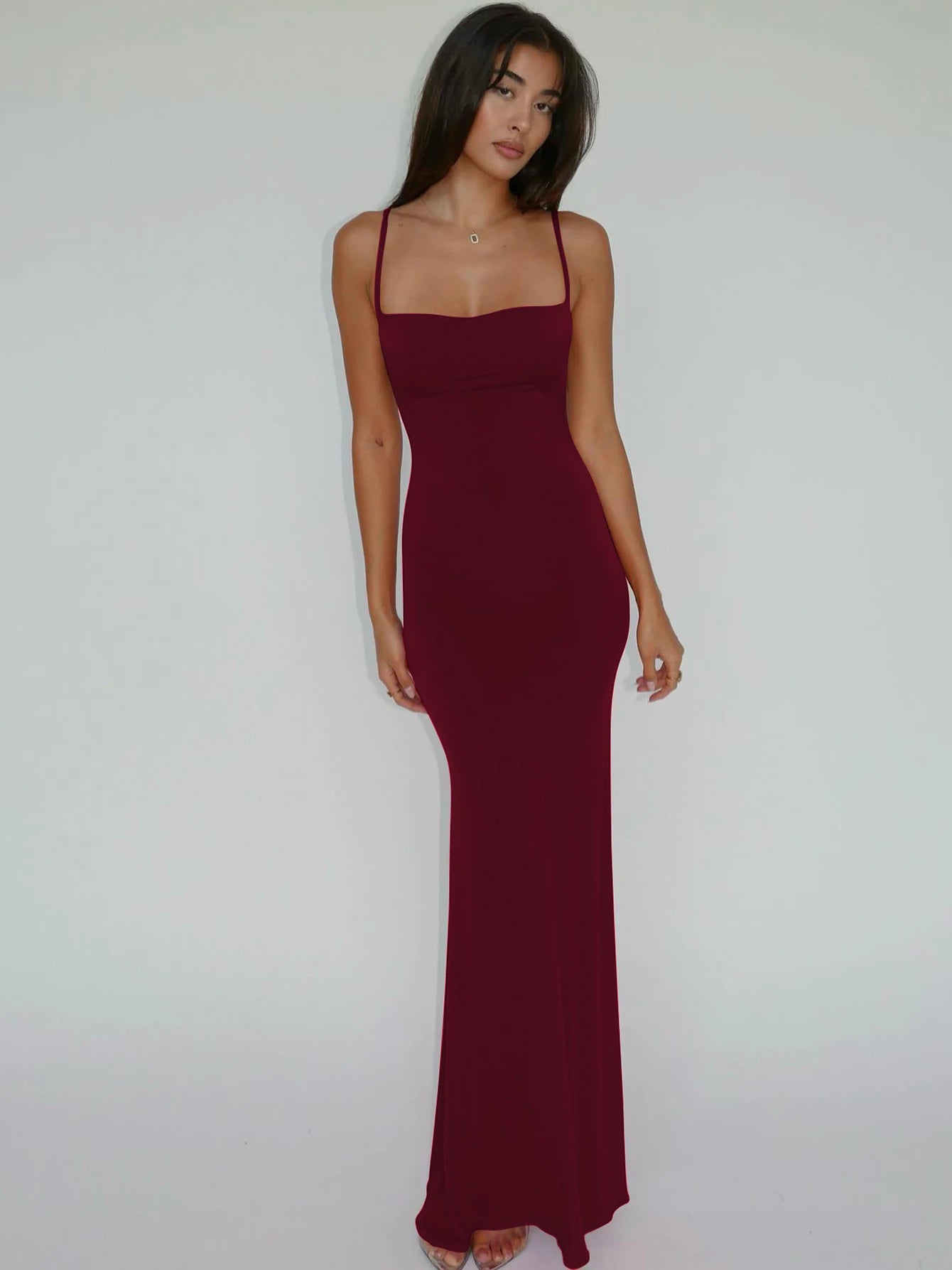 Classic Backless Prom Dress - Eterno