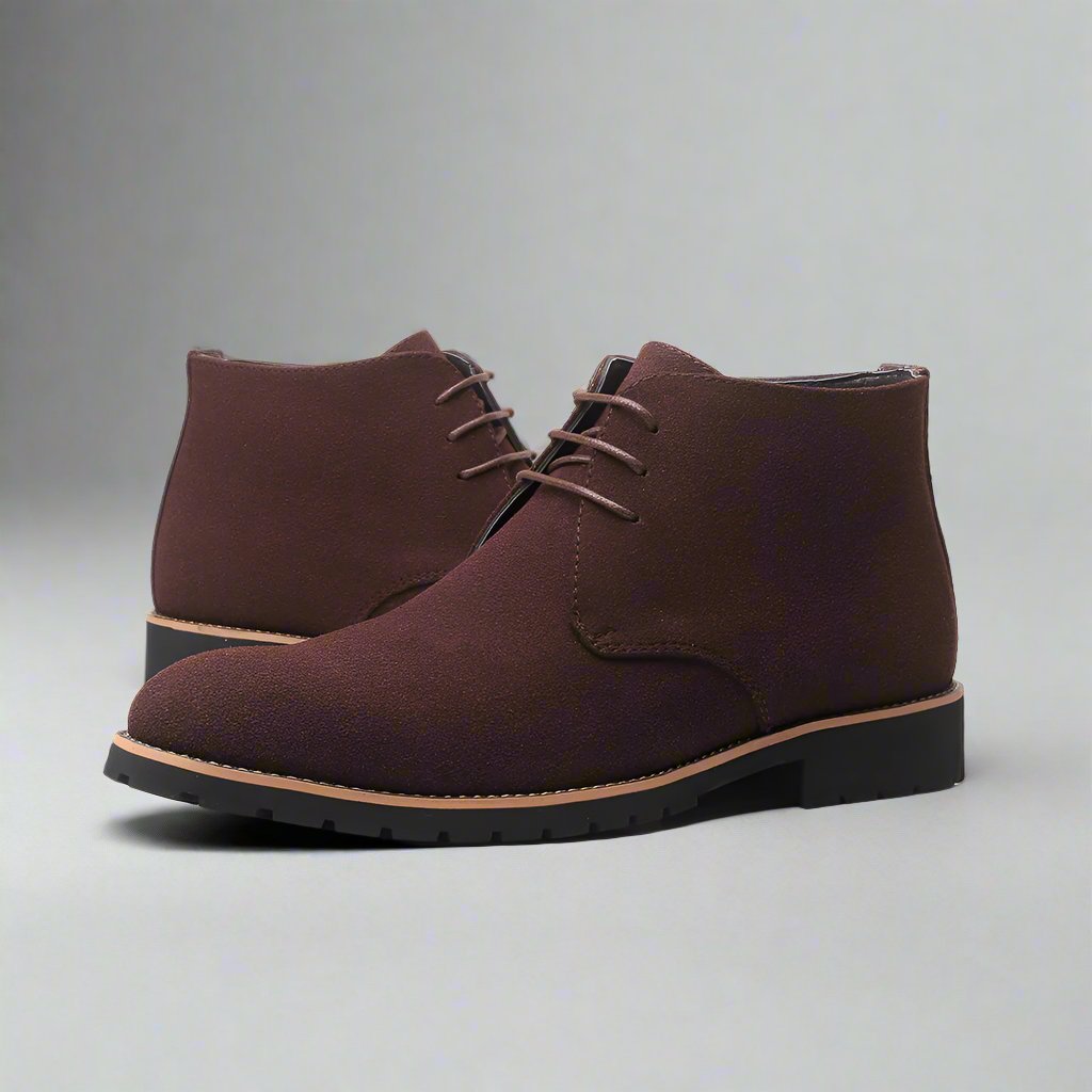 Mens Classic Suede Boots - Eterno