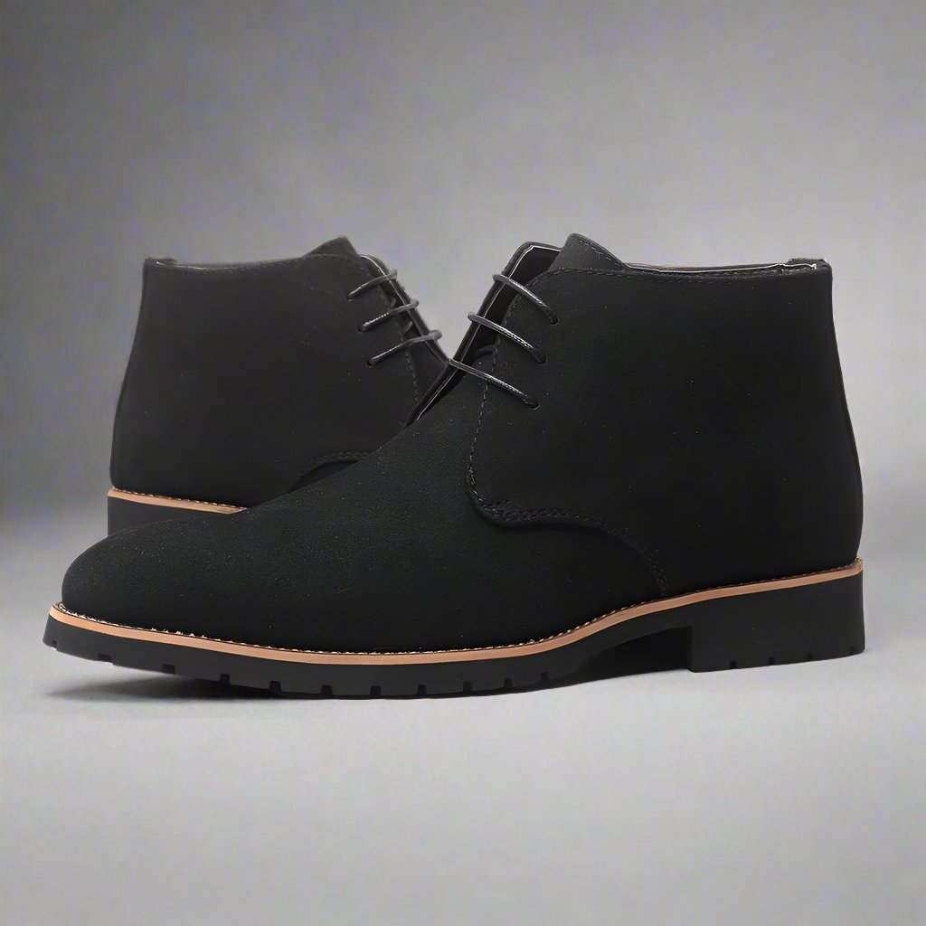 Mens Classic Suede Boots - Eterno