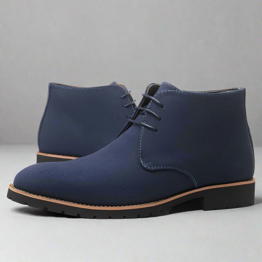 Mens Classic Suede Boots - Eterno