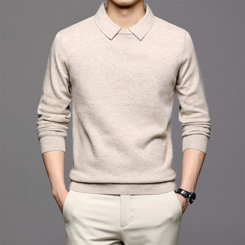 Mens Premium Polo Sweater - Eterno