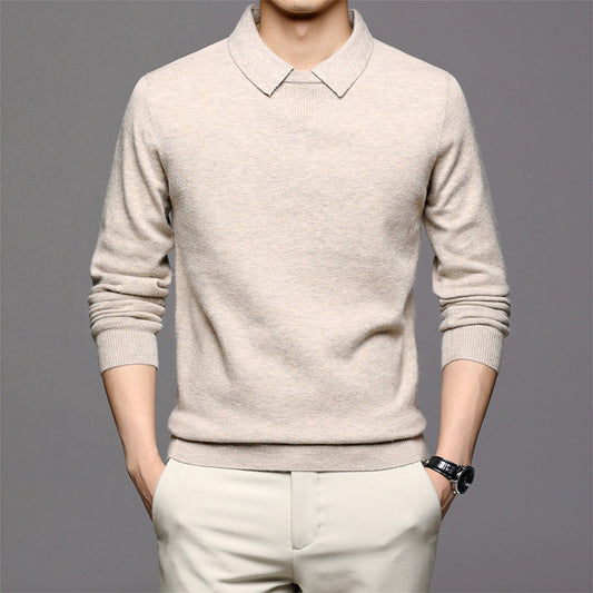 Mens Premium Polo Sweater - Eterno