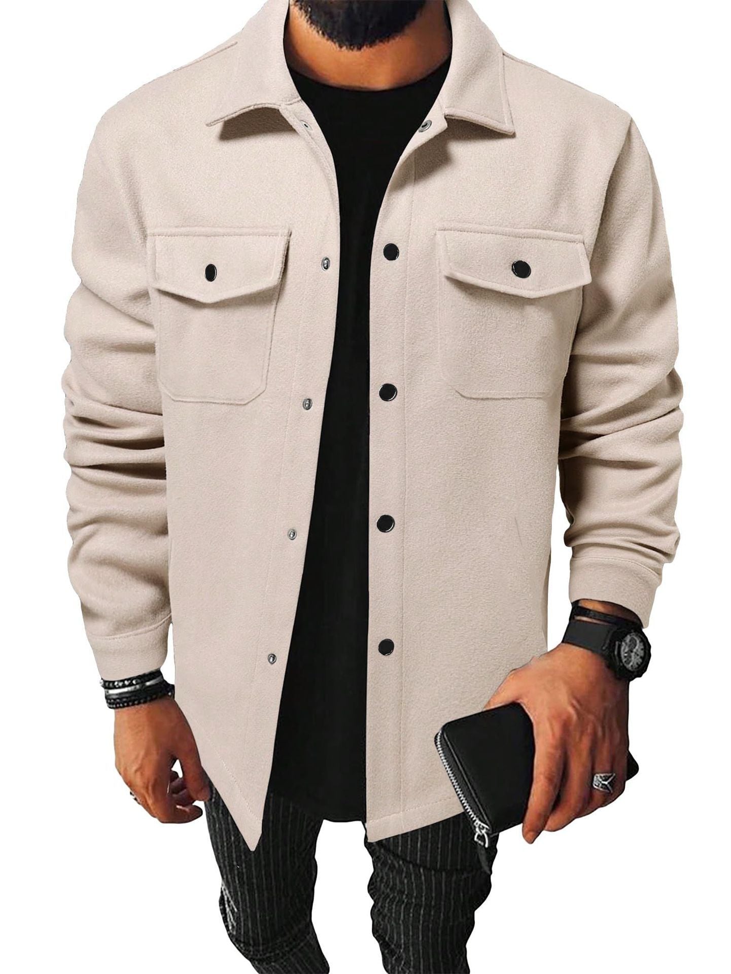 Mens Minimalistic Premium Jacket - Eterno