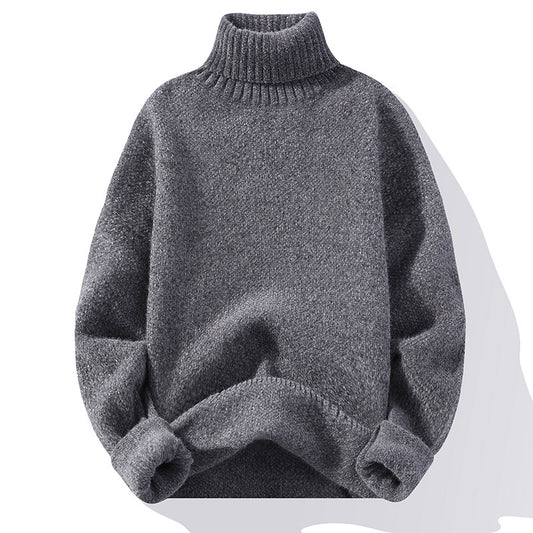 Mens Winter Turtleneck Sweater - Eterno