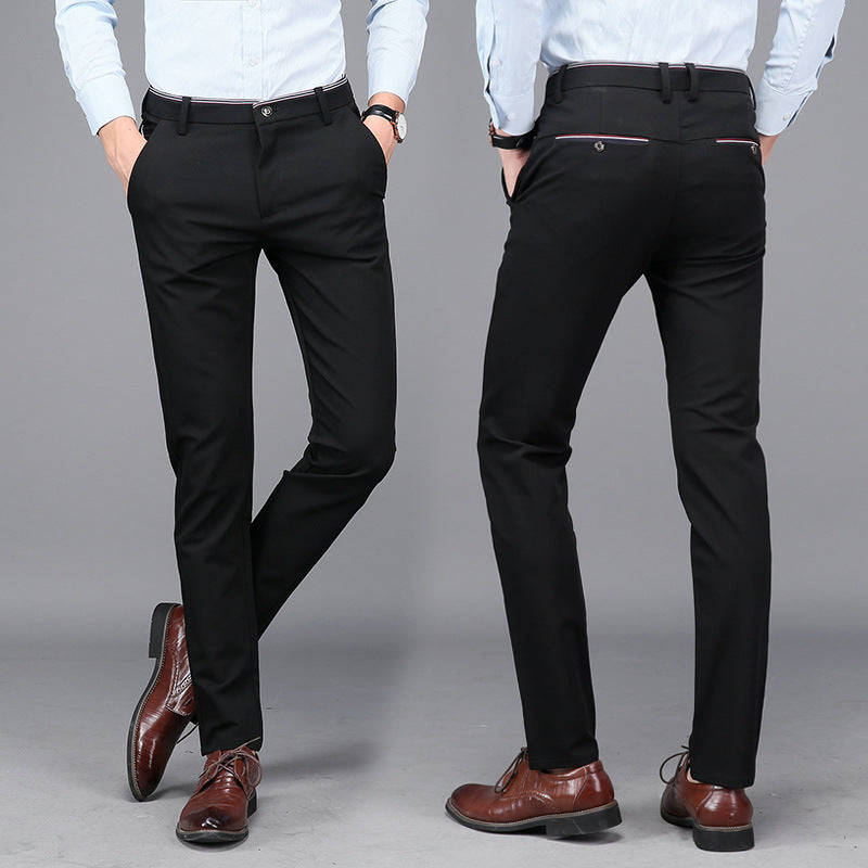 Mens Tailored Stretch Suit Pants - Eterno