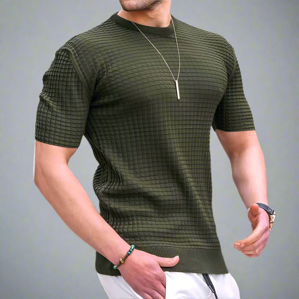 Mens Premium Knit T-Shirt - Eterno