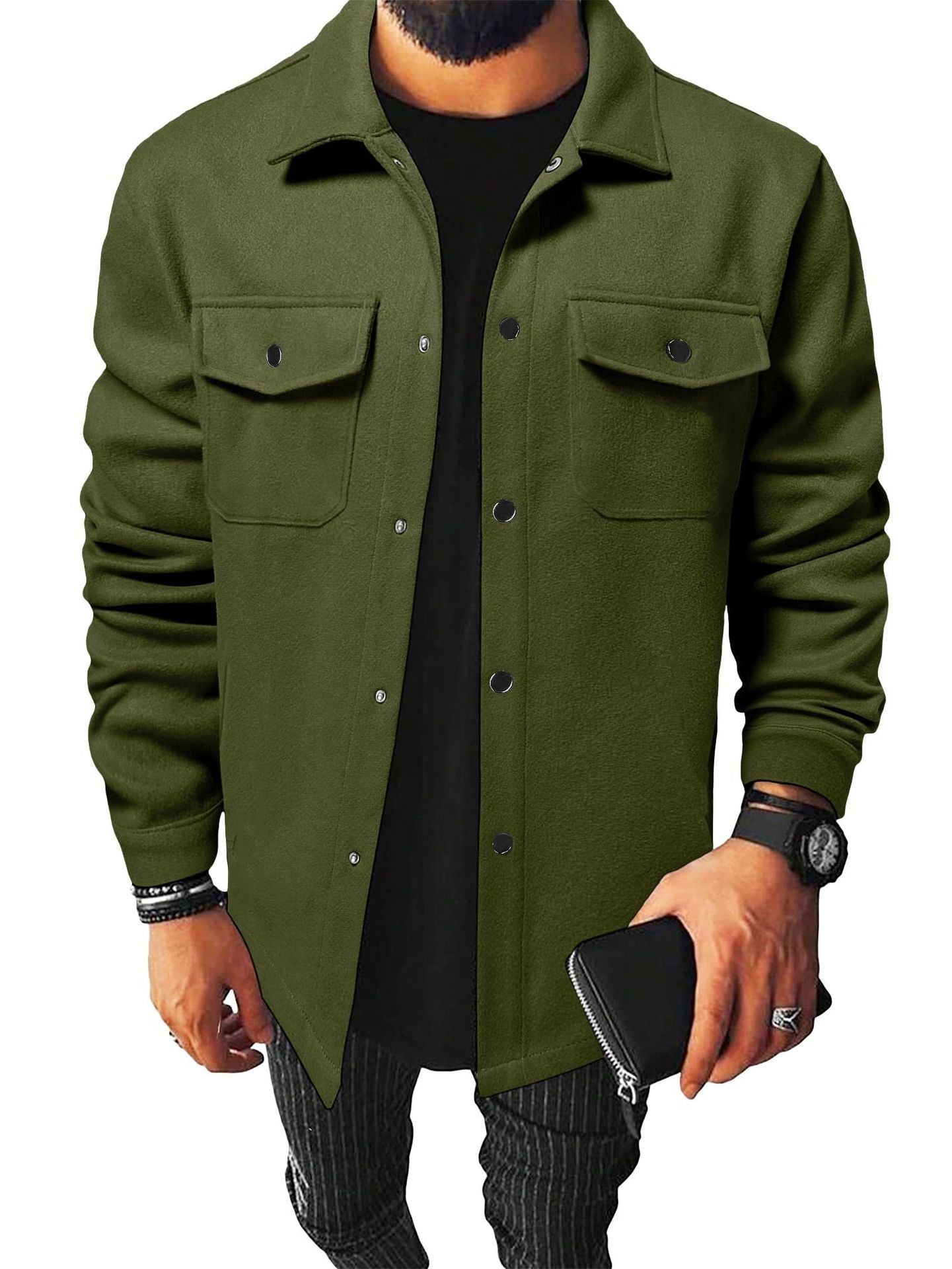 Mens Minimalistic Premium Jacket - Eterno