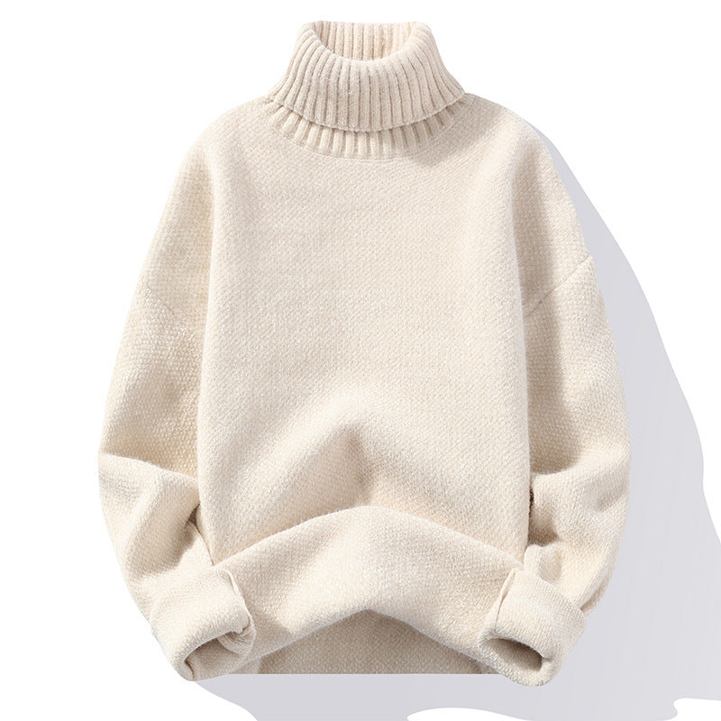 Mens Winter Turtleneck Sweater - Eterno