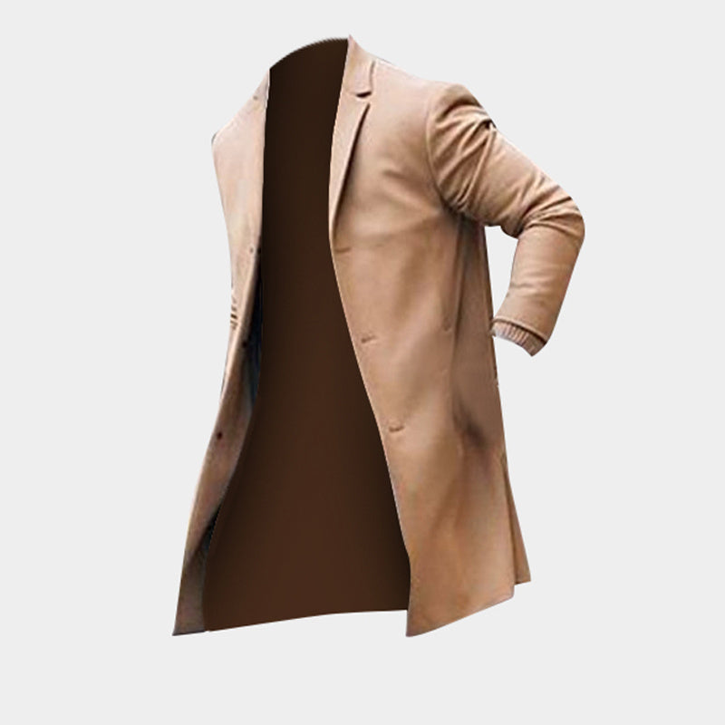 Mens Casual Trench Coat - Eterno