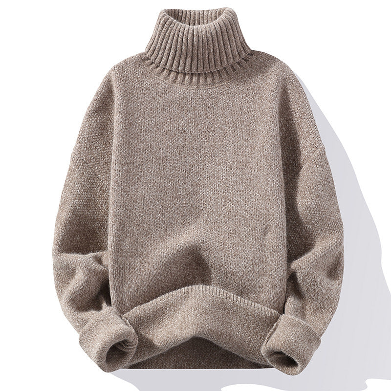 Mens Winter Turtleneck Sweater - Eterno