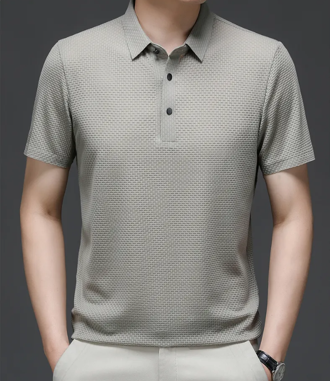 Mens Breathable Luxe Polo - Eterno