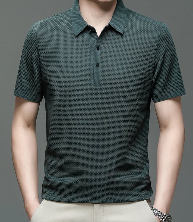 Mens Breathable Luxe Polo - Eterno