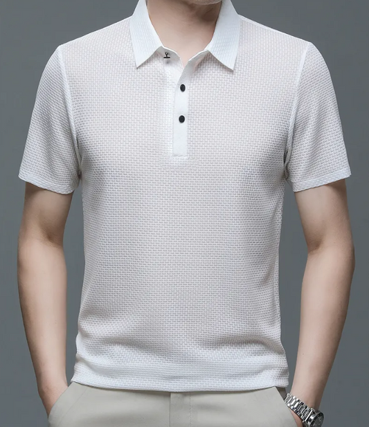 Mens Breathable Luxe Polo - Eterno