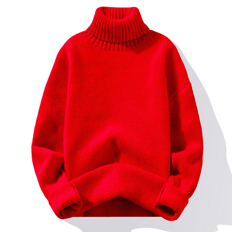 Mens Winter Turtleneck Sweater - Eterno