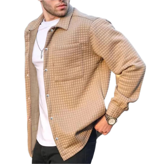 Mens Casual Luxury Pattern Jacket - Eterno