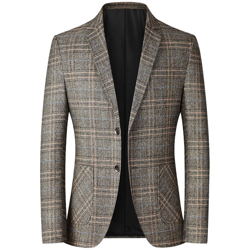 Mens Checked Blazer - Eterno