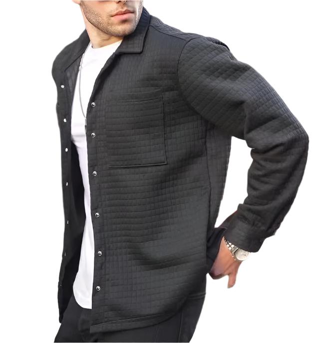 Mens Casual Luxury Pattern Jacket - Eterno