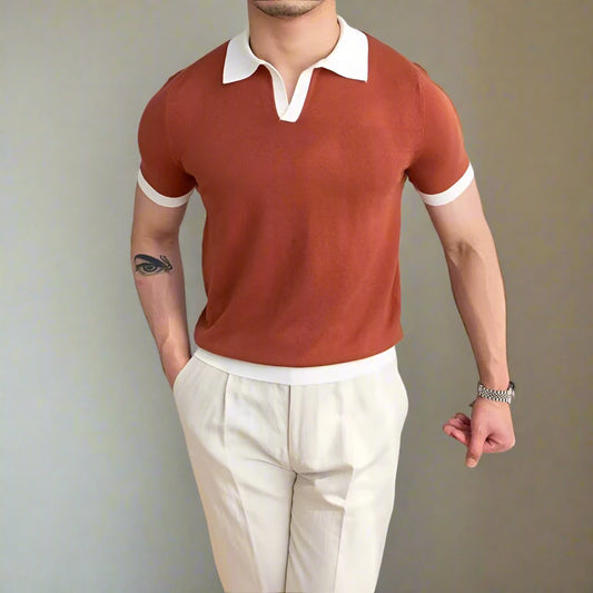 Mens Timeless Solid Color Polo - Eterno