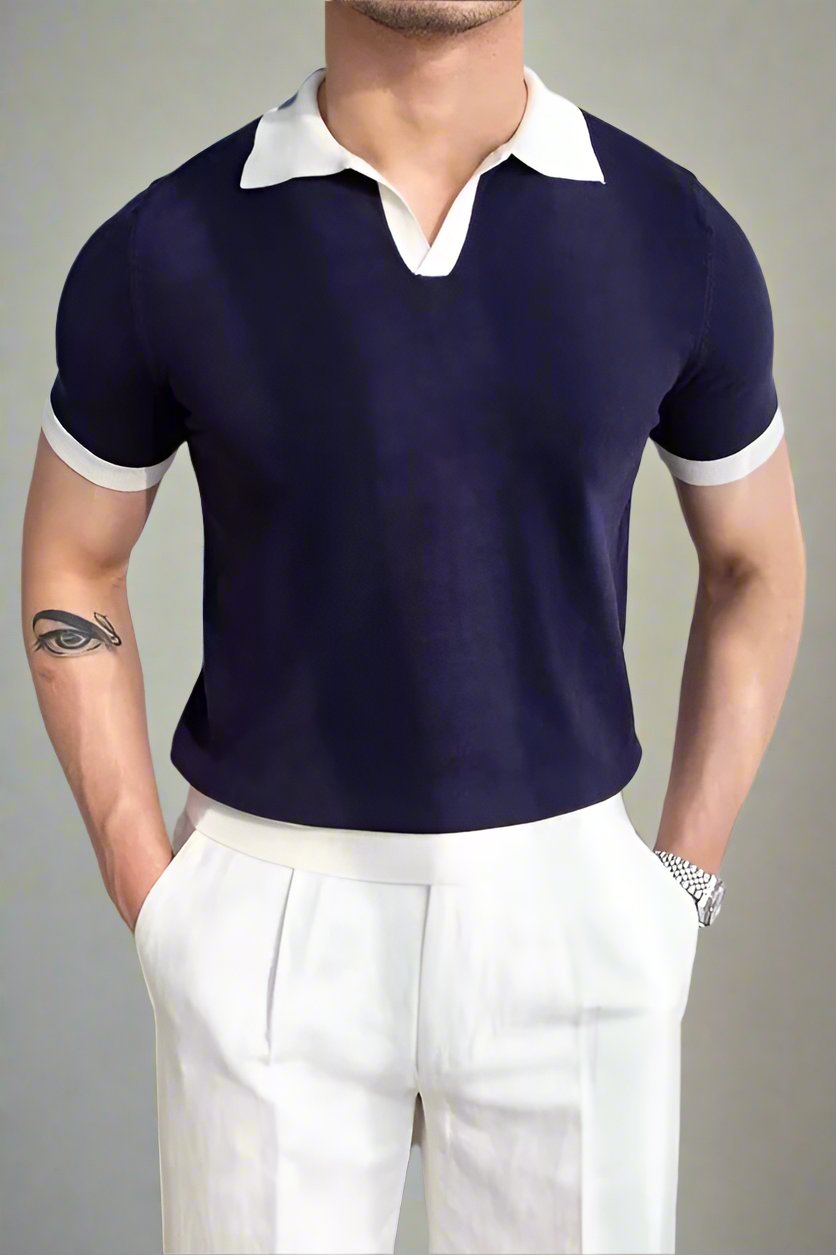 Mens Timeless Solid Color Polo - Eterno